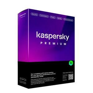 Antivirus kaspersky premium 10 dispositivos 1 a?o en caja