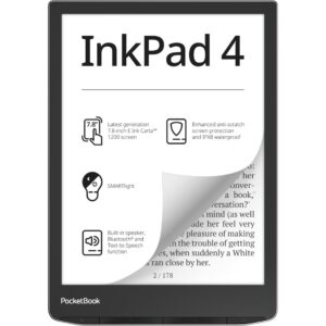 Ebook pocketbook inkpad 4 7.8 pulgadas 32gb stardust silver