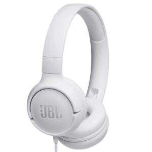 Auriculares jbl tune 500 -  microfono -  jack 3.5mm -  blanco