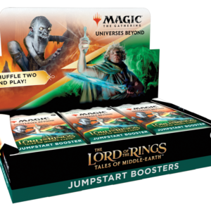 Caja de cartas magic the gathering jumpstart boosters the lord of the rings 18 unidades ingl?s