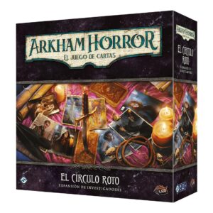 Juego de mesa arkham horror lcg el circulo roto expansion investigadores edad recomendada 14 a?os