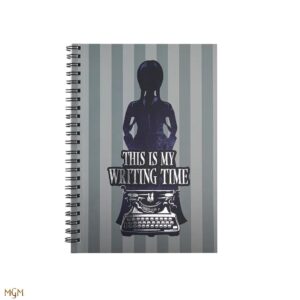 Libreta cinereplicas wednesday addams this is my writing time
