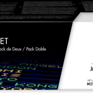 Pack toner hp laserjet 201x alta capacidad 2 uds cf400xd