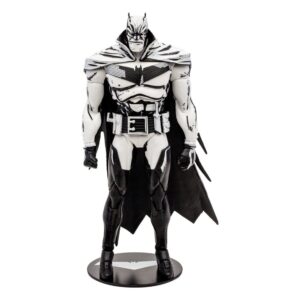 Figura mcfarlane toys dc multiverse 7in -  batman (batman: white knight)(line art)(gold label)