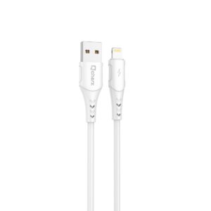 Cable qcharx lisbon usb a tipo c 3a - 1 m - pvc blanco