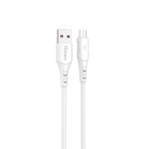 Cable qcharx lisbon usb a lightning 3a - 1 m - pvc blanco