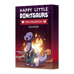 Juego de mesa happy little dinosaurs citas desastrosas edad recomendada 8 a?os