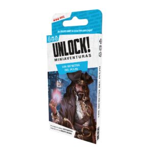 Juego de mesa unlock! miniaventuras los secretos del pulpo edad recomendada 10 a?os