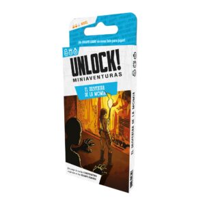 Juego de mesa unlock! miniaventuras el despertar de la momia edad recomendada 10 a?os