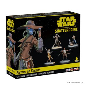 Juego de mesa star wars shatterpoint fistful of credits cad bane squad pack edad recomendada 14 a?os