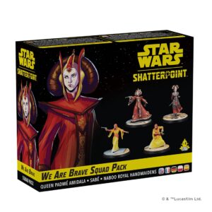 Juego de mesa star wars shatterpoint we are brave squad pack edad recomendada 14 a?os