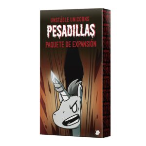 Juego de mesa unstable unicorns pesadillas expansion edad recomendada 6 a?os