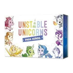 Juego de mesa unstable unicorns para ni?os edad recomendada 6 a?os