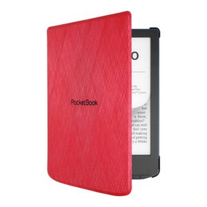 Pocketbook funda shell series verse + verse pro - rojo