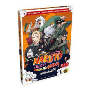 Juego de mesa naruto ninja arena sensei pack edad recomendada 10 a?os (ingles)