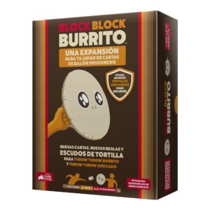 Juego de mesa block block burrito edad recomendada 7 a?os