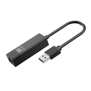 Adaptador usb 3.2 a rj45 ewent ew1017 macho -  hembra - negro