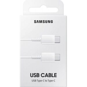 Cable samsung ep - da705bwegww usb tipo c -  usb tipo c blanco