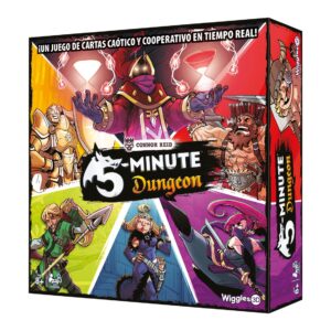 Juego de mesa 5 minute dungeon edad recomendada 8 a?os
