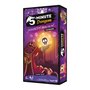 Juego de mesa 5 minute dungeon ?maldici?n! ?otra vez no! edad recomendada 8 a?os