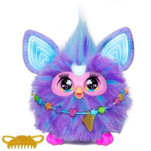 Juguete interactivo hasbro furby morado