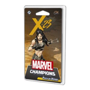 Juego de mesa marvel champions pack heroe x - 23 edad recomendada 14 a?os