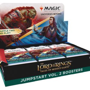 Caja de cartas  magic the gathering lord of the rings tales of middle - earth jumpstart vol. 2 ingl?s