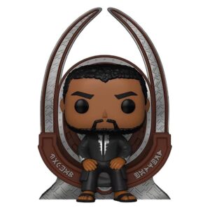 Funko pop black panther t?challa on throne (1113) dlx exclusivo