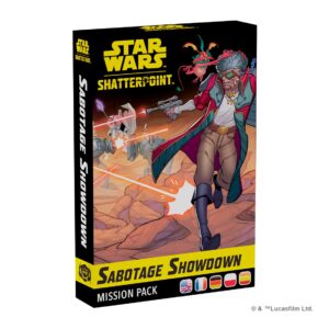 Juego de mesa star wars shatterpoint sabotage showdown mission pack edad recomendada 14 a?os
