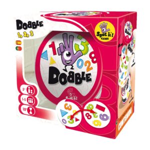Juego de mesa dobble formas y numeros edad recomendada 3 a?os