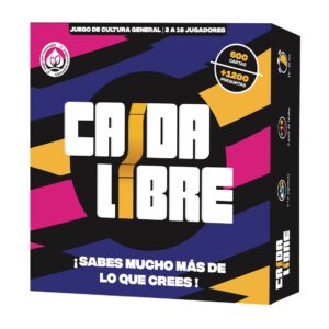 Juego de mesa caida libre edad recomendada 14 a?os