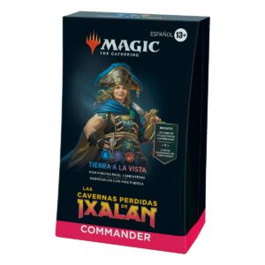 Juego de cartas magic the gathering las cavernas perdidas de ixalan mazos commander 4 barajas espa?ol