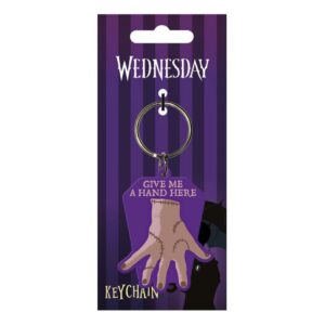 Llavero pyramid wednesday addams give me a hand