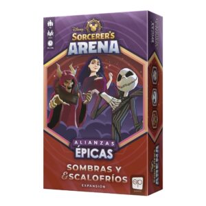 Juego de mesa disney sorcerer arena sombras y escalofrios expansion edad recomendada 13 a?os