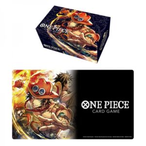 Tapete y caja de almacenamiento one piece portgas d ace