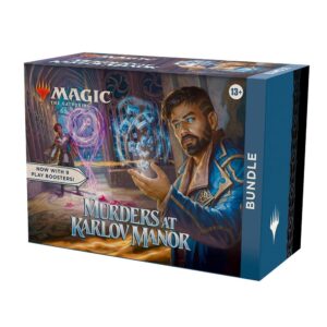 Caja de cartas magic the gathering bundle murders at karlov manor ingl?s