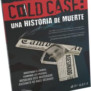 Juego de mesa cold case 1 una historia de muerte caso policial