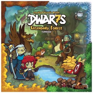 Juego de mesa dwar7s bosque legendario expansion edad recomendada 13 a?os idioma ingles