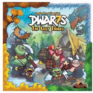 Juego de mesa dwar7s tribus perdidas expansion edad recomendada 13 a?os idioma ingles