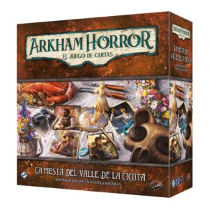Juego de mesa arkham horror lcg la fiesta del valle de la cicuta expansion investigadores edad recomendada 14 a?os