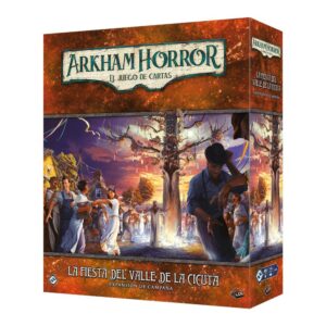 Juego de mesa arkham horror lcg la fiesta del valle de la cicuta expansion campa?a edad recomendada 14 a?os