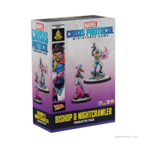 Juego de mesa marvel crisis protocol bishop & nightcrawler edad recomendada 14 a?os