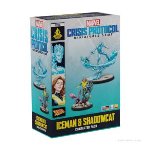 Juego de mesa marvel crisis protocol iceman & shadowcat edad recomendada 14 a?os