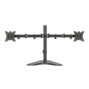 Soporte mesa monitor doble fonestar vesa hasta 32 pulgadas 100x100 max 18kg