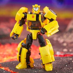 Figura hasbro transformers legaly united animated universe bumblebee