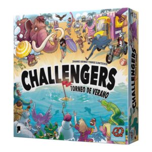 Juego de mesa challengers! torneo de verano edad recomendada 8 a?os