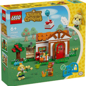 Lego animal crossing la visita de canela