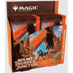 Juego de cartas magic the gathering outlaws of thunder junction caja de sobres coleccionista ingl?s