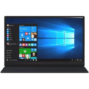 Monitor portatil led 15.6 pulgadas denver pmo - 15601 ips - fhd - mini hdmi - usb tipo c vesa 75 x 75