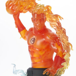 Figura mini busto diamond marvel comic human torch 1 - 6 scale